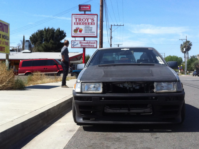 A worthy first drive if there ever was one: breakfast burritos!